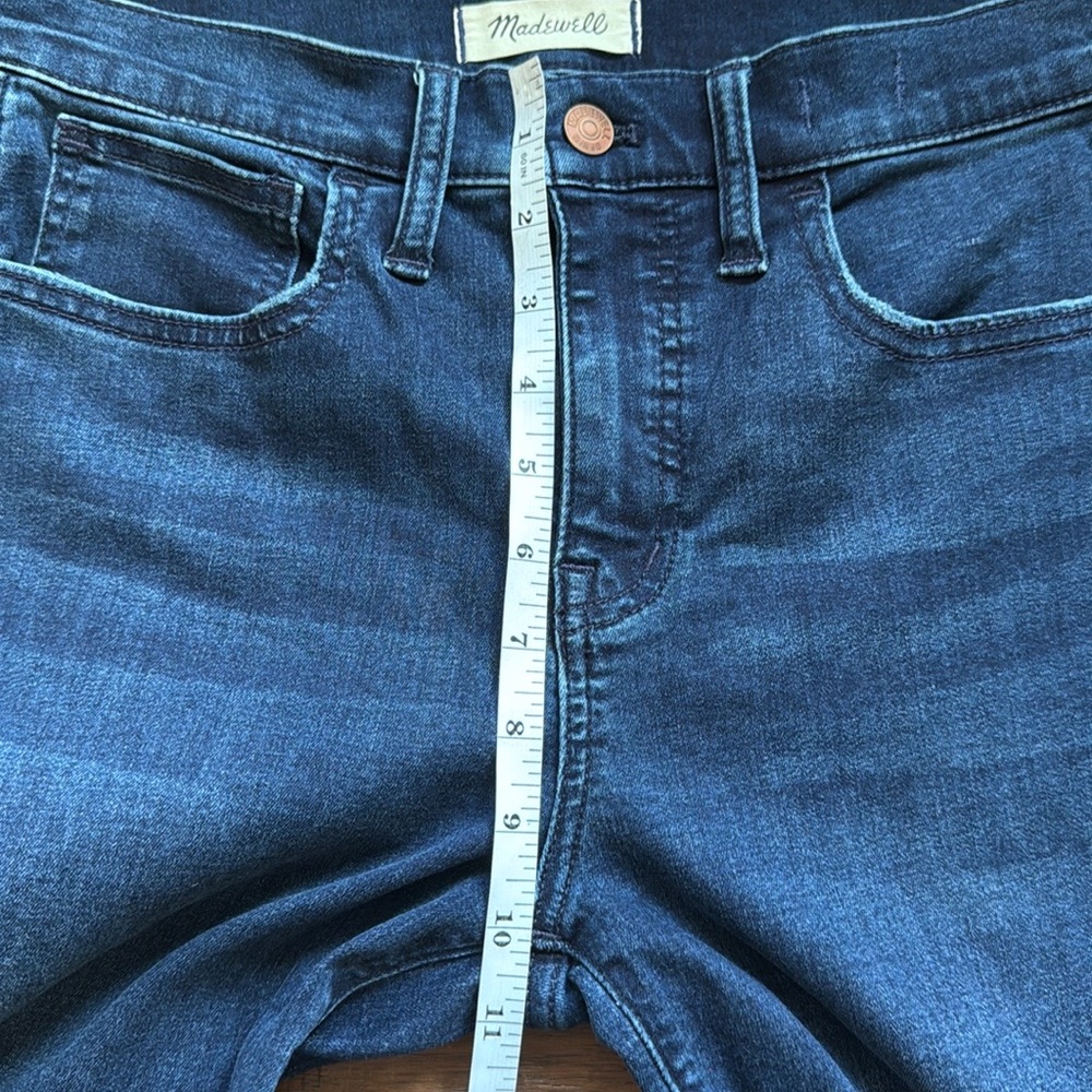 Madewell Roadtripper Stovepipe Lyocell Casual Crop Ankle Denim Jeans 27P - Picture 12 of 15